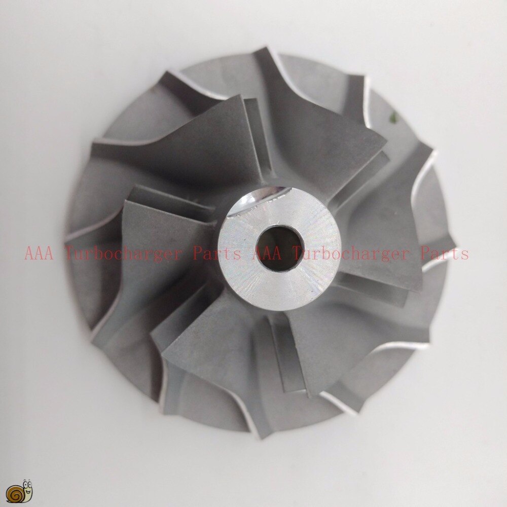 TB34 Turbo onderdelen Compressor Wiel 47.4x75mm, 6/6 blades leverancier AAA Turbocompressor onderdelen