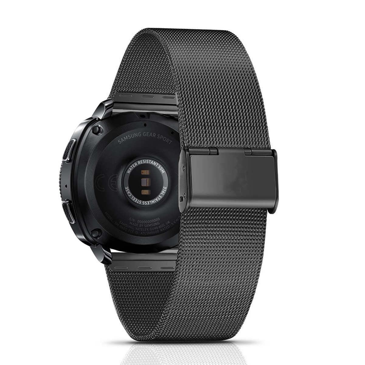 22mm milalainen silmukkahihna samsung gear  s3 frontier/classic kellon ranneke huawei gt ruostumattomasta teräksestä valmistettu ranneke galaxy watch 46mm