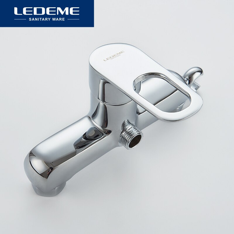 LEDEME Bidet Faucets Bathroom Tap Bidet Toilet Sprayer Bidet Washer Mixer Shower Bidet Double Switch and Cold Water L5249