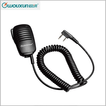 Originele Wouxun Ham Radio Speaker Microfoon Voor Tk Port Microfoon Voor Wouxun Walkie Talkie KG-UV8D Plus, KG-UVD1P KG-UV9D Plus KG-D901