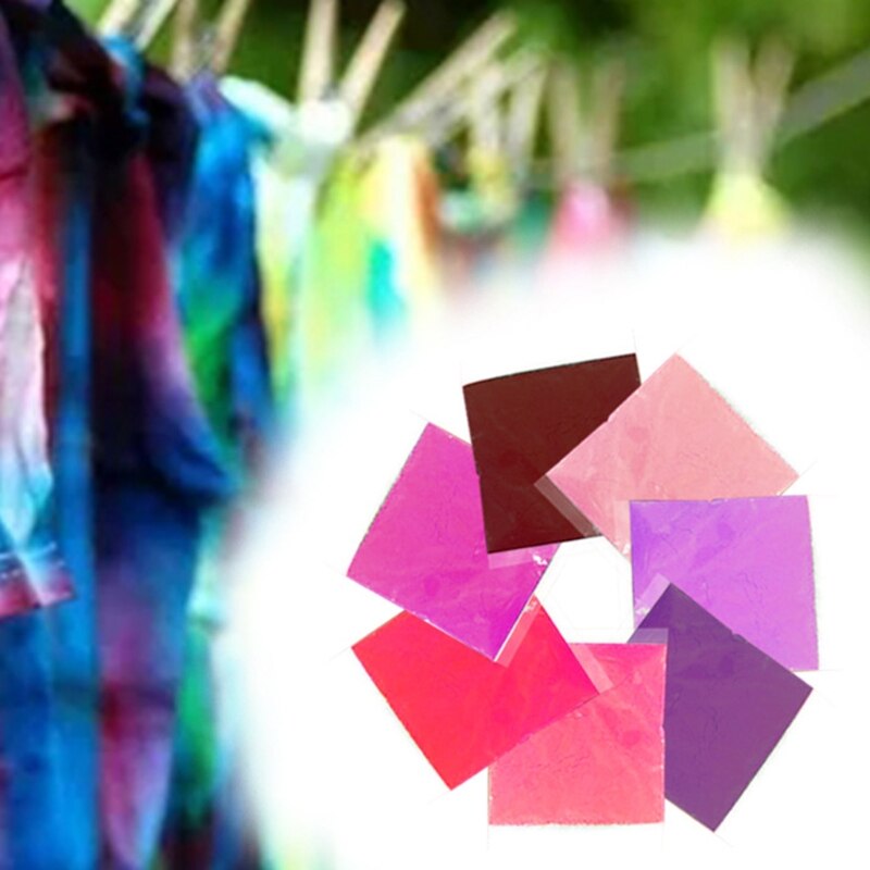 Slipsfarve pigment bomuld linned tøj skift farverigt graffiti maleri diy kit