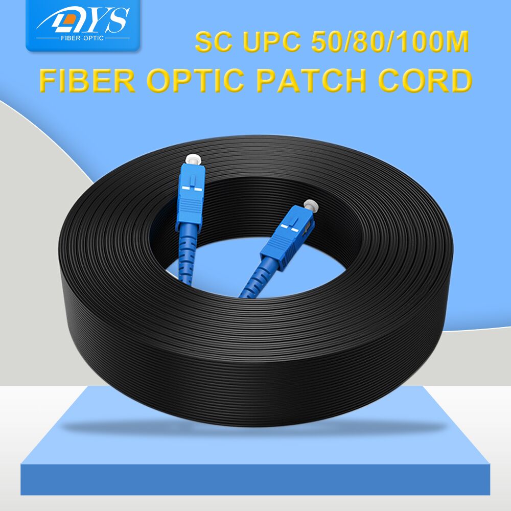 SC UPC zu SC UPC 3,0mm Fiber Optic Kabel Single Simplex Outdoor indoor Optische Faser Patchkabel kabel