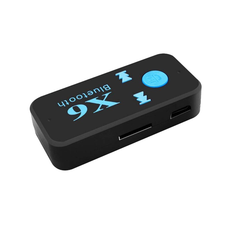 ABDZ -X6 HandFree Adapter Bluetooth Receiver Auto Car Bluetooth Aux Kit Music 3.5mm o Stereo Bluetooth Car Kit Receiver