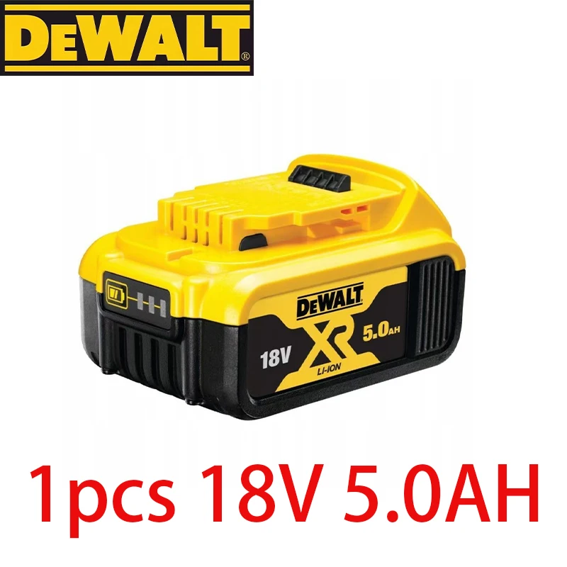 DEWALT original 18V, 5.0AH, DCB115, DCB118 chargeur de batterie, charge rapide, batterie au lithium, batterie d'outil: BLEU CIEL