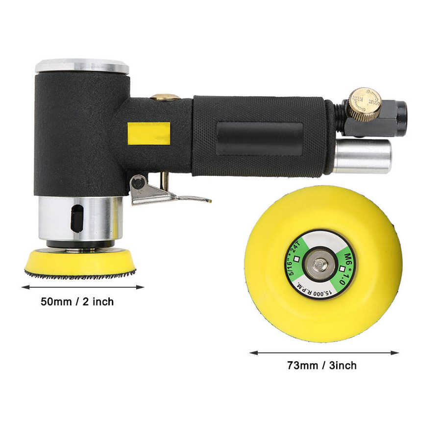 Luchtschuurmachine polijstmachine pneumatisch gereedschap slijpaccessoire kleine lichtgewicht 230v pneumatische schuurmachine