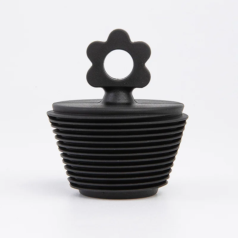 Dusch badkar handfat plugg överfyllning avloppsskydd avloppsplugg badplugg silikon badkarsplugg avloppsplugg badkarsplugg universal: Vit