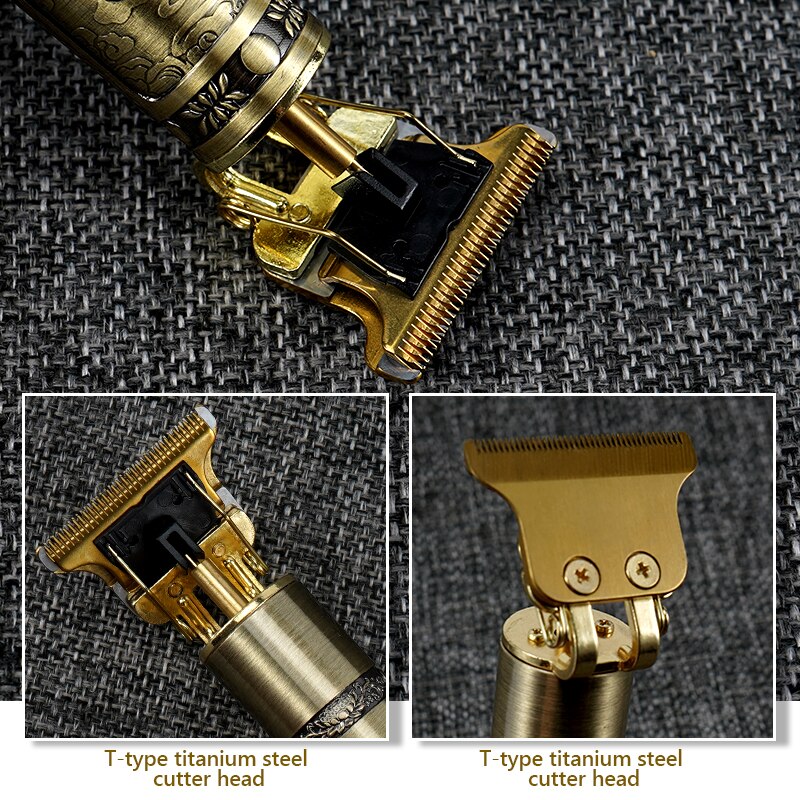 Hair Clipper Blade Cut Hair Trimmer Stainless Steel Ceramics Hair Grooming Blade Cut Head