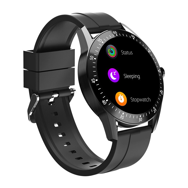 Neue Clever Elektronische herren uhr frauen uhren frauen armbanduhr Uhr Fitness Tracker Silikon Band Clever-uhr stunden: S11 Schwarz