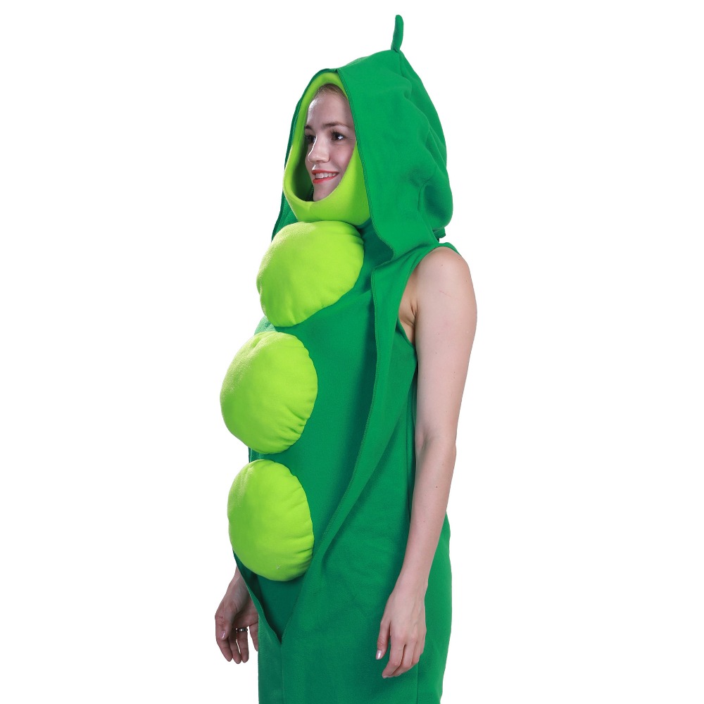 Festival Carnival Vegetable Stage Costume Party Cosplay Food Pea Costume Cosplay Costumes