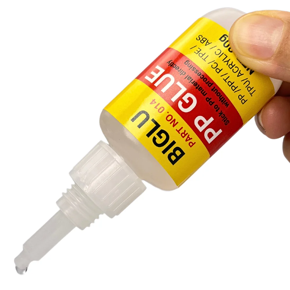 Pp limstift til de fleste plastmaterialer uten bearbeiding pp/ppt/pc/tpe/tpu/abs lim 20g
