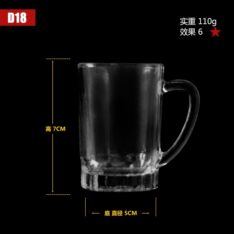 Zelf Explosie Fles 2.0/Ontplofte Cup Edition Glazen Podium Close Up Magic Illusies Commedy Goocheltrucs Props Accessoires: D18