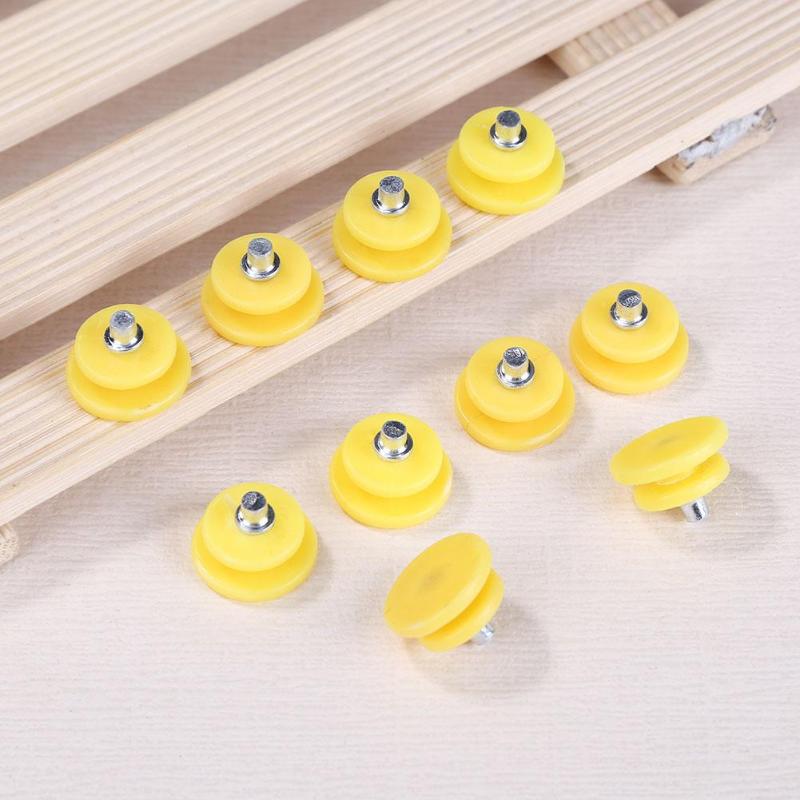 10 pcs Sneeuw Ijs Klimmen Antislip Stijgijzers Spikes Ice Grips Bergbeklimmen Anti-slip Schoen Cover Speciale Nagel Rubber spikes