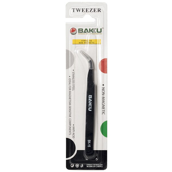 BAKU BK-15ESD CURVE END TWEEZERS