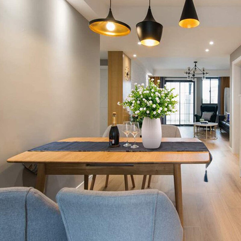 Good Healthy 5 Pcs Handmade Flowers Greenery Plants Eucalyptus Outdoor Bridal Wedding Bouquet Decoration