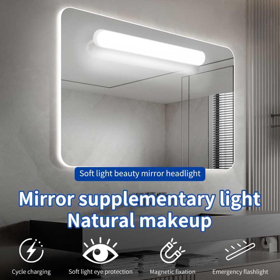 LED-invullicht Eenvoudige verlichting Magnetische leeslamp voor slaapkamer Garderobe Badkamer Touch Verstelbare oplaadbare hanglampen