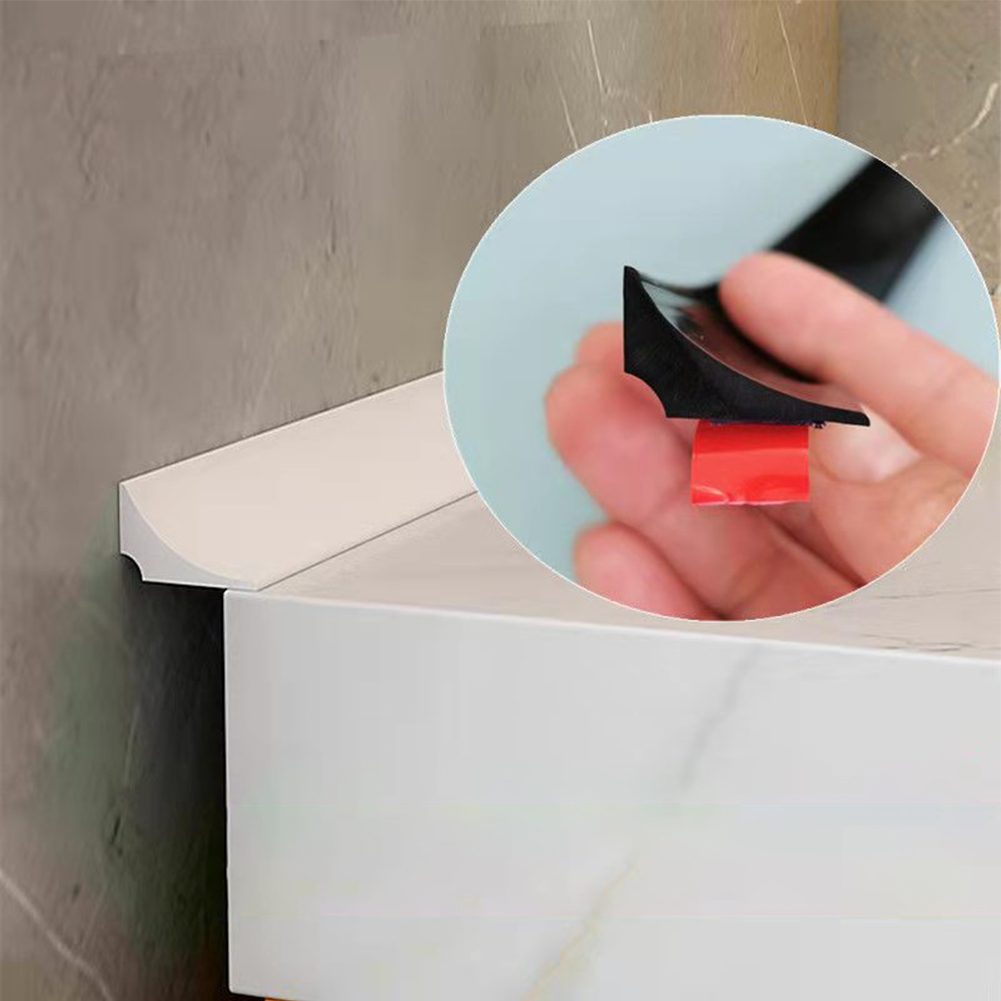 50/80/100/150/200cm Bathroom Water Stopper Silicone Retaining Seal Strip Water Shower Dam Flood Barrier Dry/Wet Separation Block