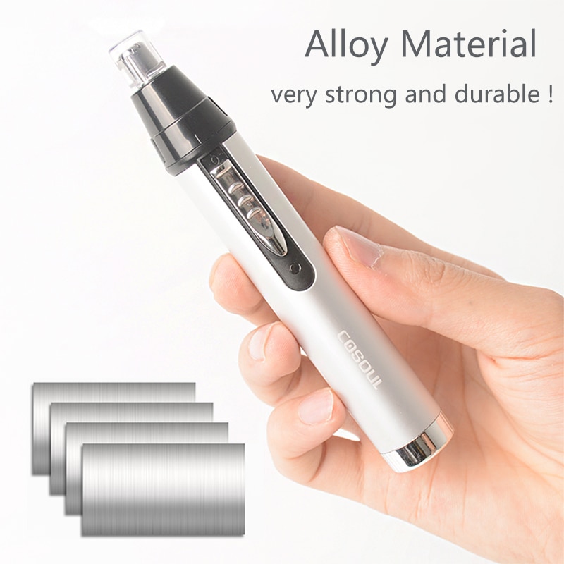 Nose Hair Trimmer Rechargeable Electric Nose Ear Hair Clipper Removal Razor Shaver Eyebrow Trimmer Epilators