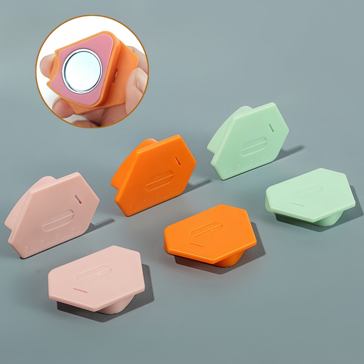 1 kpl muovinen magneettinen ompelusaumanohjain kone monikulmainen käpristymisenestolaite monitoiminen viivain helma ompelutarvikkeet