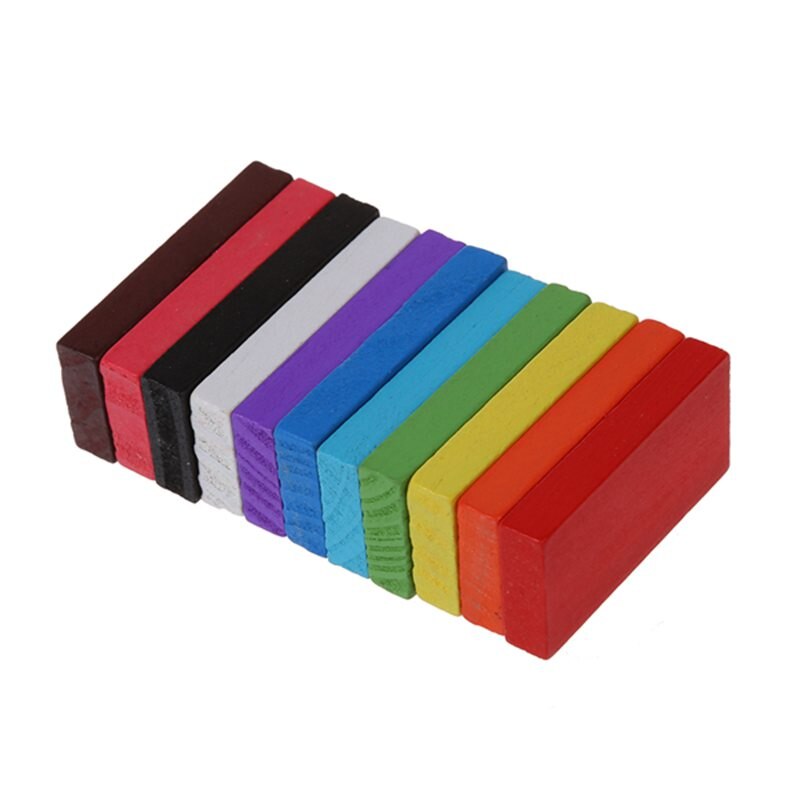 Juego de dominó de madera para niños Paquete de 120