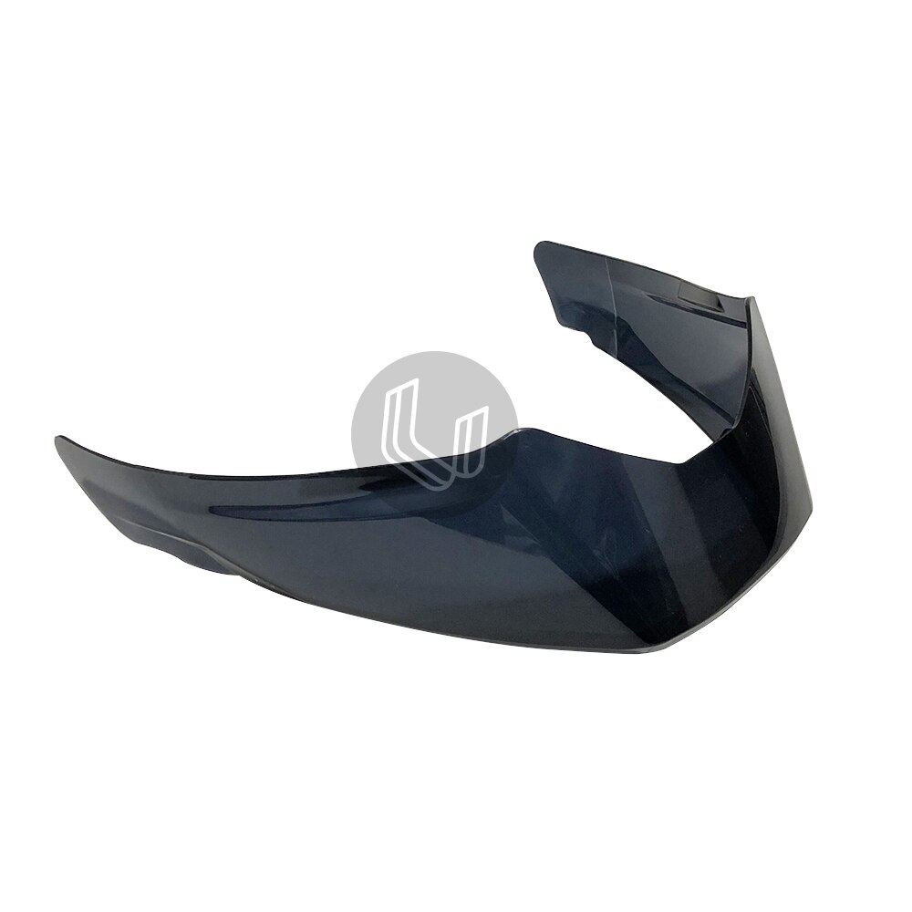 Motorcycle Rear Trim Helmet Spoiler Case For HJC RPHA 11 Accessories: Dark smoke