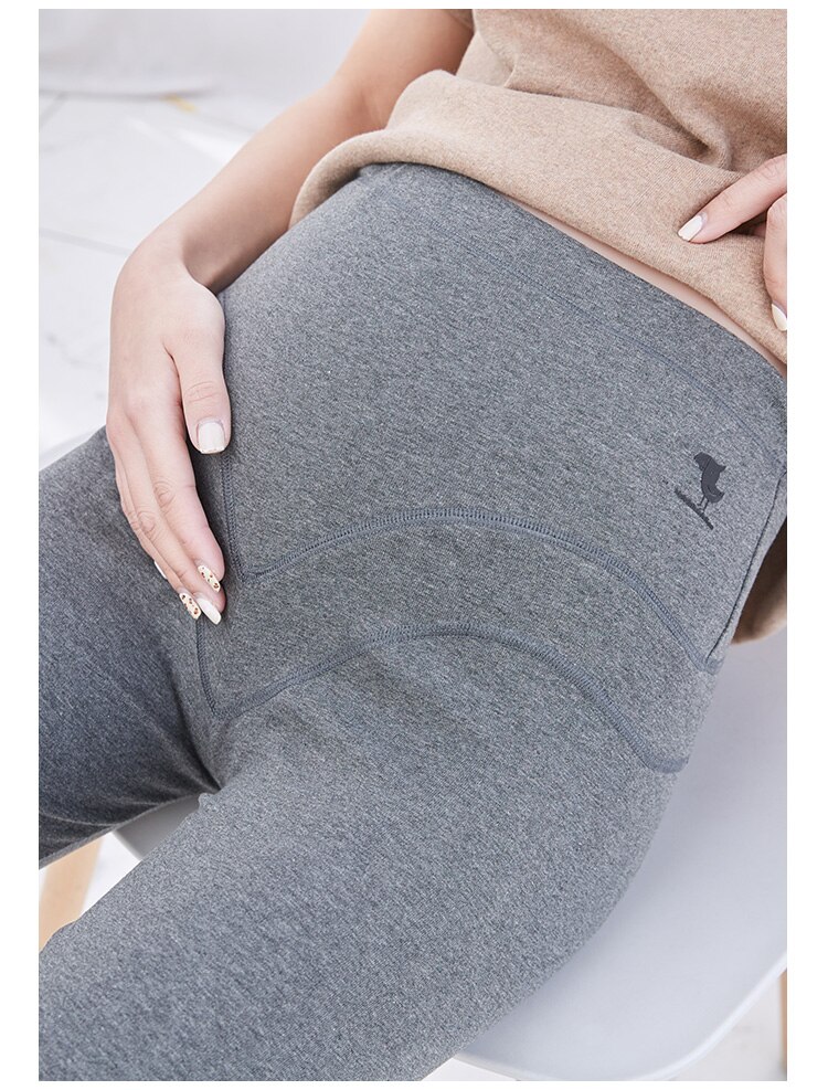 Leggings tøj koreansk version forår og sommer bomuld gravide kvinder til barsel af den: 04 / Xl