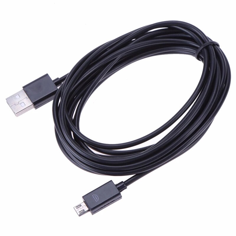 1.8M Micro USB Charging Cable For Sony PlayStation4 PS4 Charger Cable Cord Extra Long Cord For Sony PS4: Default Title