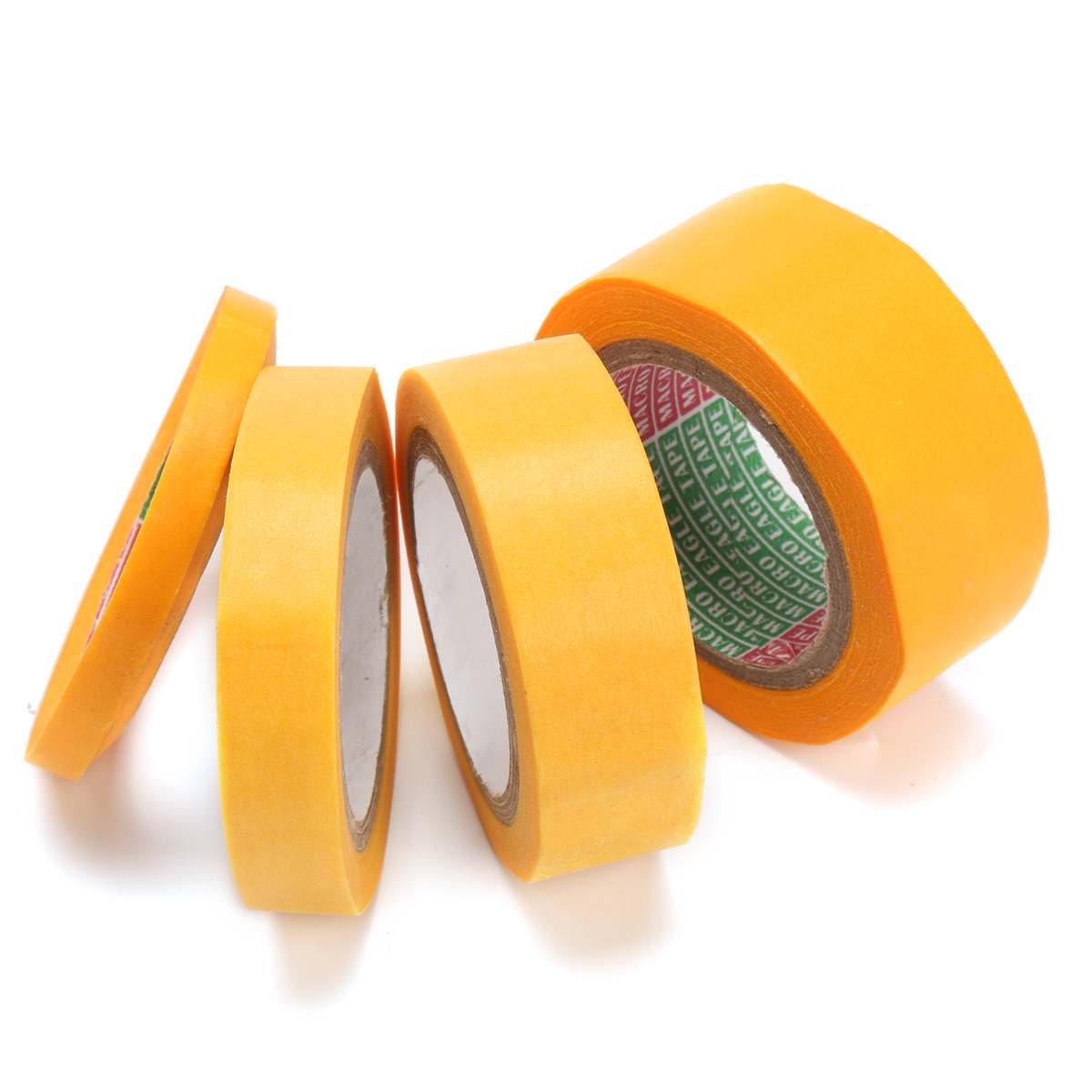 4 Pcs/Set 18mm~24mm Scale Car Models Painting Cover Tape Masking Tape Models Hobby Painting Tools Accessory