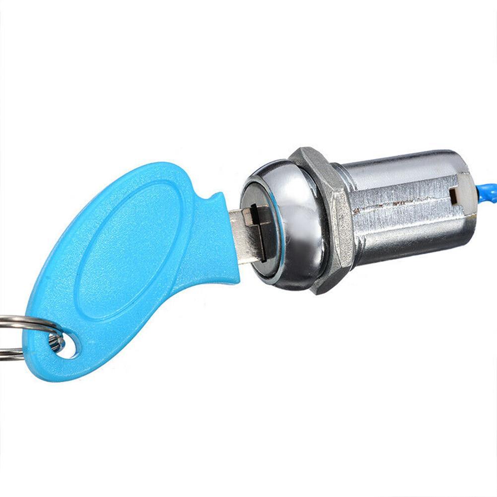 1 set 2 contactschakelaars slot scooter fiets voor elektrisch systeem motorfiets bromfiets dolfijn contactsleutel schakelaar elektrisch deurslot