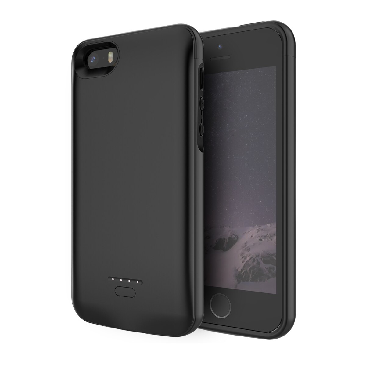 Casewin batterijlader case voor iphone  se 5se 5 5s 4000 mah powerbank oplaad powerbank case voor iphone 5 6 7 8 x batterij case
