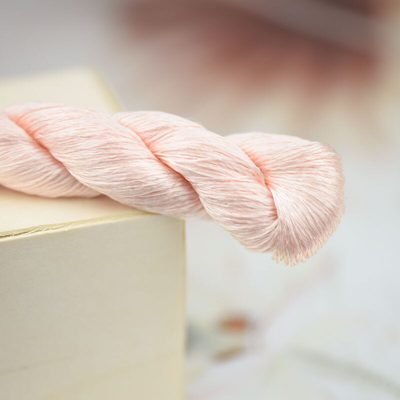 silk embroidery thread / 100% silk thread /hand embroidery embroider cross stitch/pink brown/10 pure colors: 2