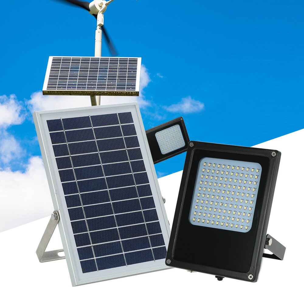 Solar Powered Floodlight IP65 Waterproof Outdoor Security Lights 120 LED Solar Lights Outdoor Garden Lawn Landscape Lamps