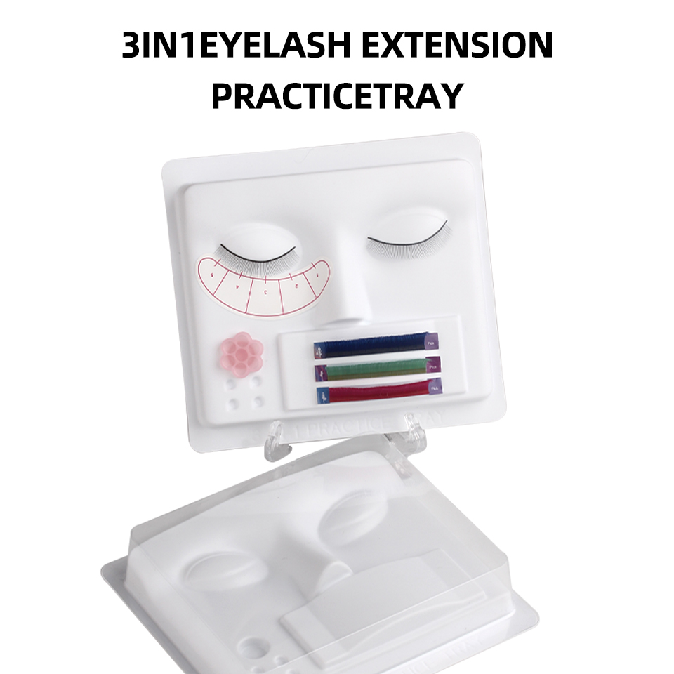 THINKSHOW Practice Eyelash Extension Mannequin Hea... – Grandado