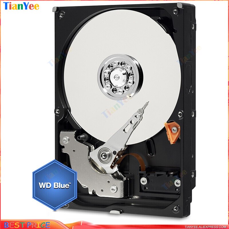 W. D. 1Tb Blauw/Western Data Wd10ezex 1T Desktop 3.5 'Inch Harde Schijf Western. Digitale 1 Tb Enkele Schijf Blauw Disk 64M Harde Schijf