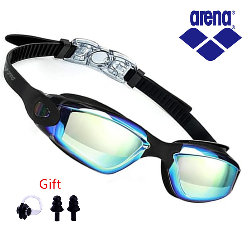 ARENA Kein Auslaufen, Anti-Beschlag, vollständiger Schutz, HD-Schwimmbrille, für Herren und Damen, verstellbare, auslaufsichere Schwimmbrille für Erwachsene