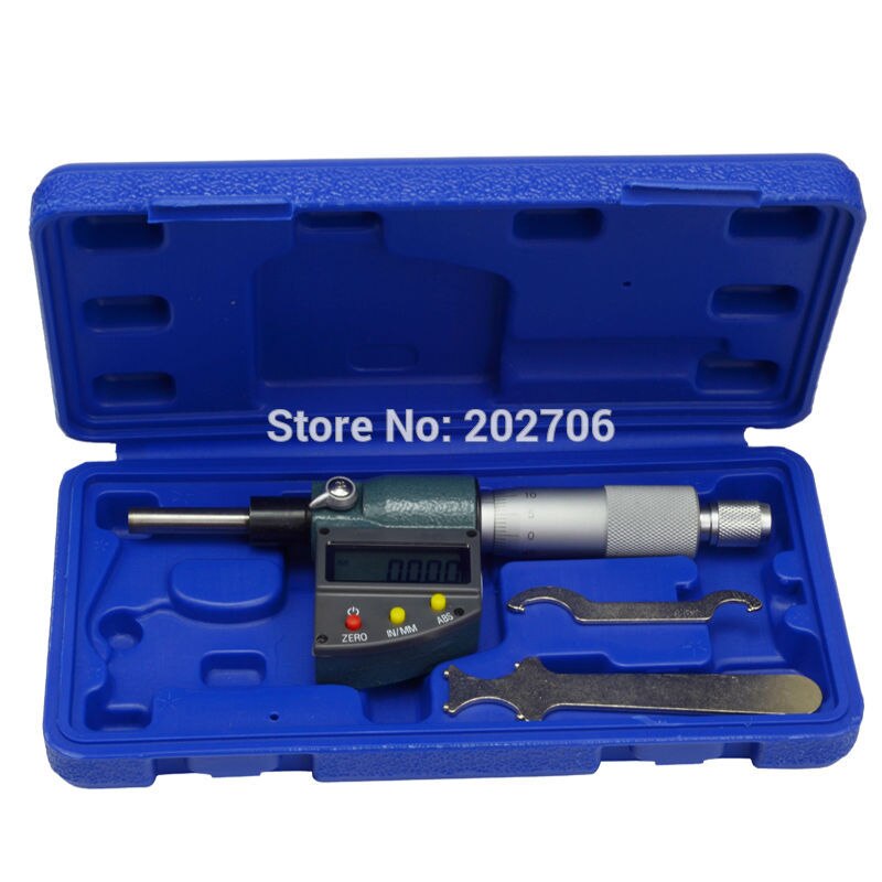 0-25mm/0-1inch Electronic Micron Micrometer Head 0.001mm digital micrometer head Electric meter Head
