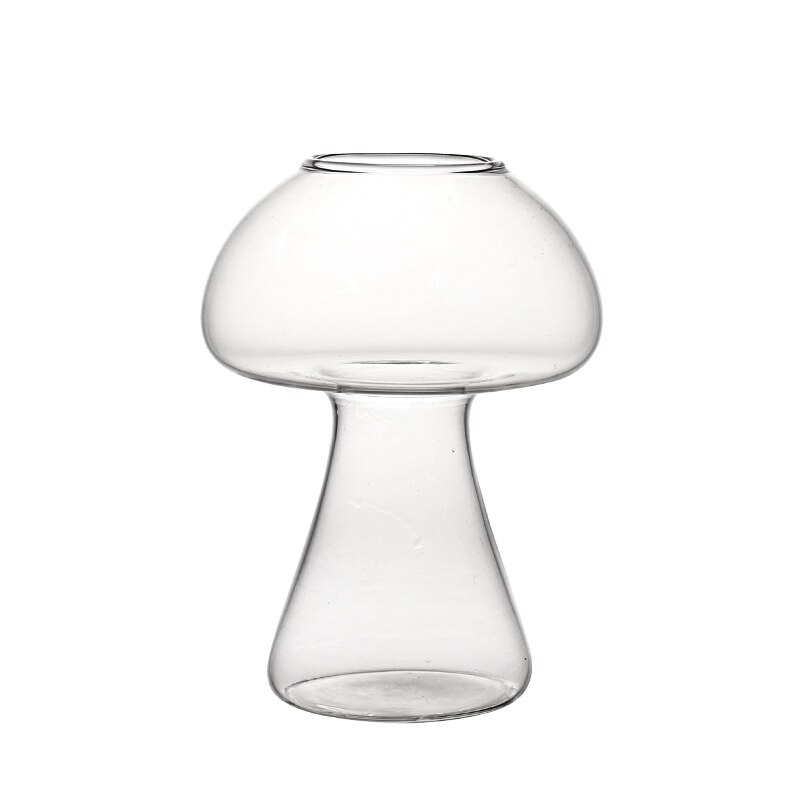 Netto Rode Paddestoel Cup Cocktail Glas Creatieve Water Glas Gourmet Bar Gewijd Glas Persoonlijkheid Glas LB113012: Default Title