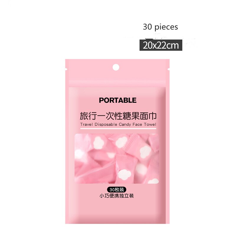 Trockenen Druck Münze Einweg Bad Handtuch Reise Geschäfts Freien Liefert Vlies Pille Handtuch Make-Up Reinigung Hand Handtuch: 30pieces