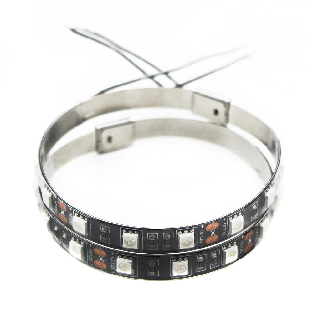 DRL Turn Signal LED Light Strip on Front/Rear Fork Shock Absorber For Suzuki GSR GSXR 600/750 GSXS 1000 HAYABUSA B-KING KATANA