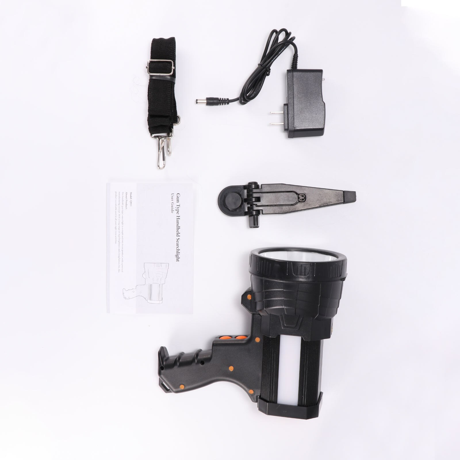 Super Bright Powerful USB LED Flashlight Searching Torches Night Light Lamp Hand Camping Lantern Rechargeable Battery 9600mAh