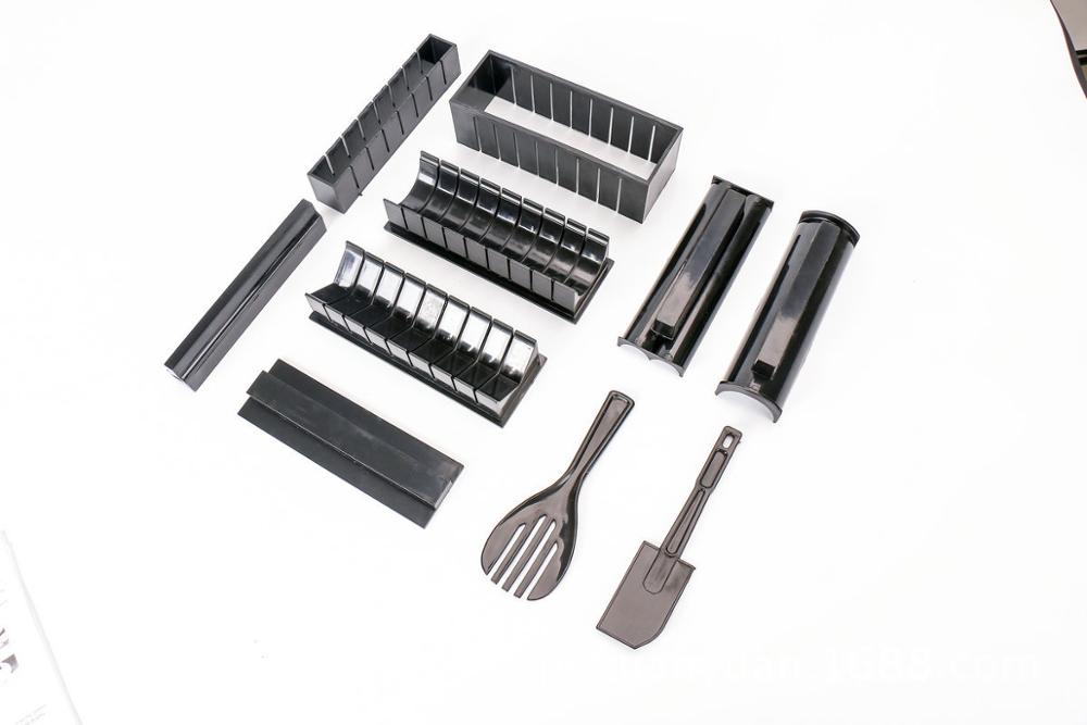 10 st sushi maker risform japansk risboll tårtform form multifunktionell form gör sushi verktyg tq