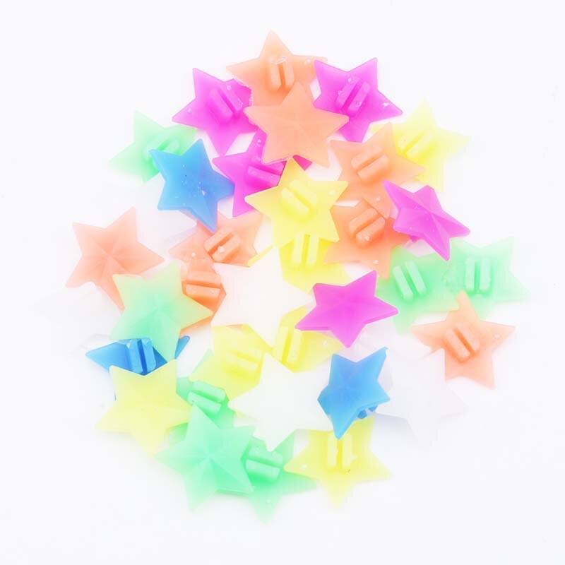 1 Pack offre spéciale roue de vélo lumineuse a parlé en plastique coloré Tubes d'enveloppe décor rayons de vélo pièces de vélo accessoires de vélo: Star