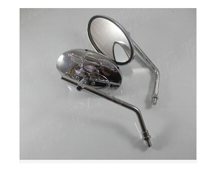 Chrome Motorrad Rückspiegel Für Kawasaki Vulcan Klassische VN 400 VN500 VN800 VN 900 1200 1500 1600 2000 Chopper Cruisers