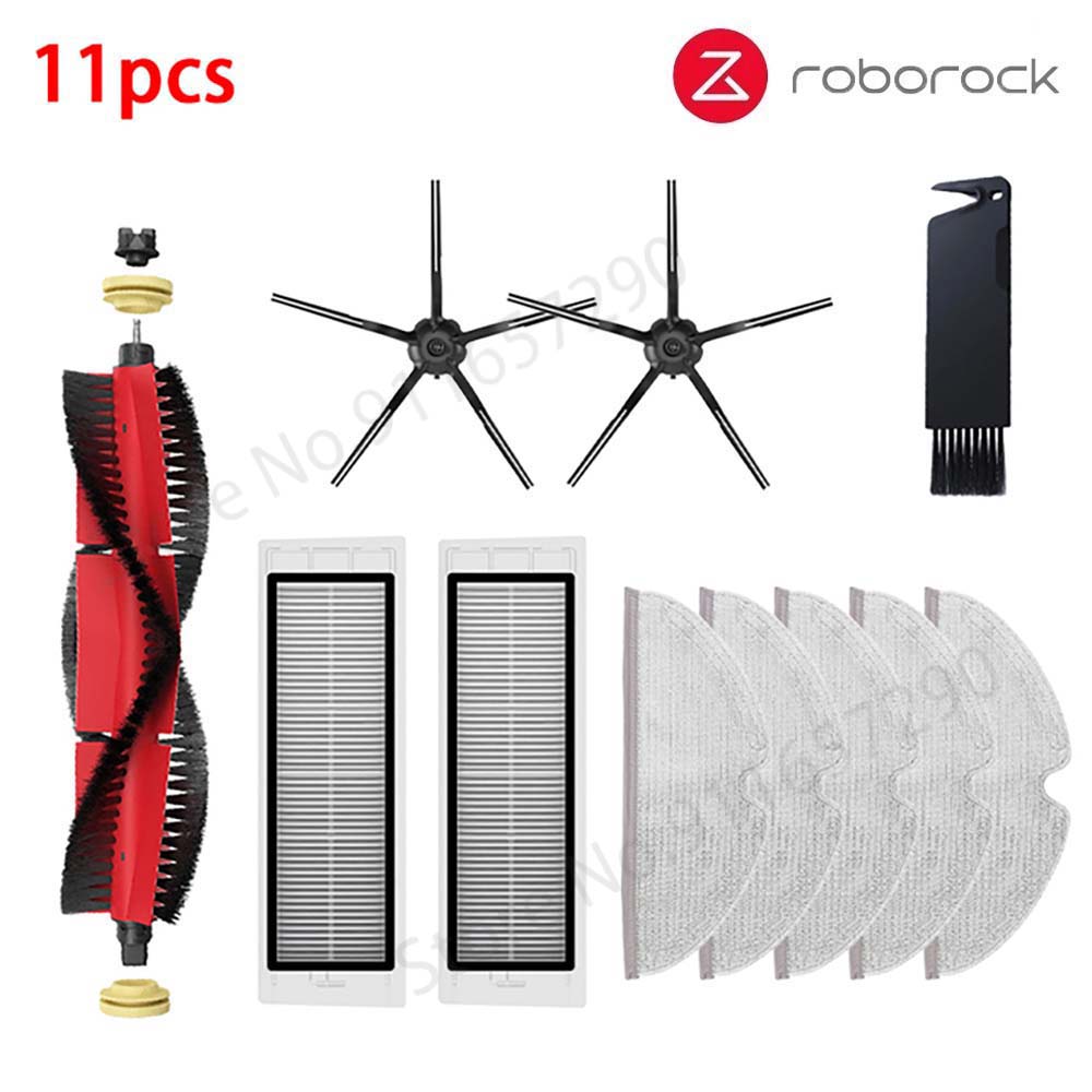 Nuovo Roborock S50 S5 Max S6 MaxV Parti Lavabile Mocio Panno Filtro HEPA Spazzola Laterale/Principale robot Aspirapolvere Accessori: Arancione