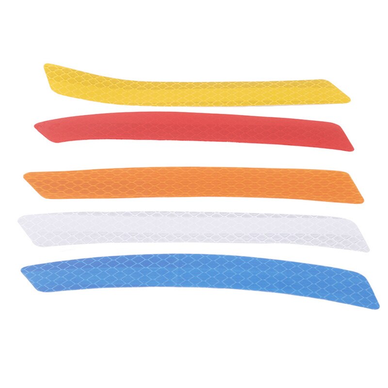 Auto Reflecterende Alarm Stickers Diamond Niveau Auto Styling Anti-Collision Stickers Voor Voorbumper En Achterbumper