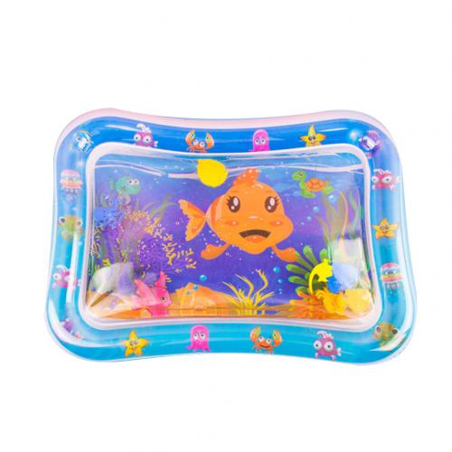 Baby Baby Cartoon Octopus Dolfijn Opblaasbare Water Mat Zomer Spel Pad Speelgoed Goed Hulpmiddel Voor Ouder-kind Interactie: Goldfish