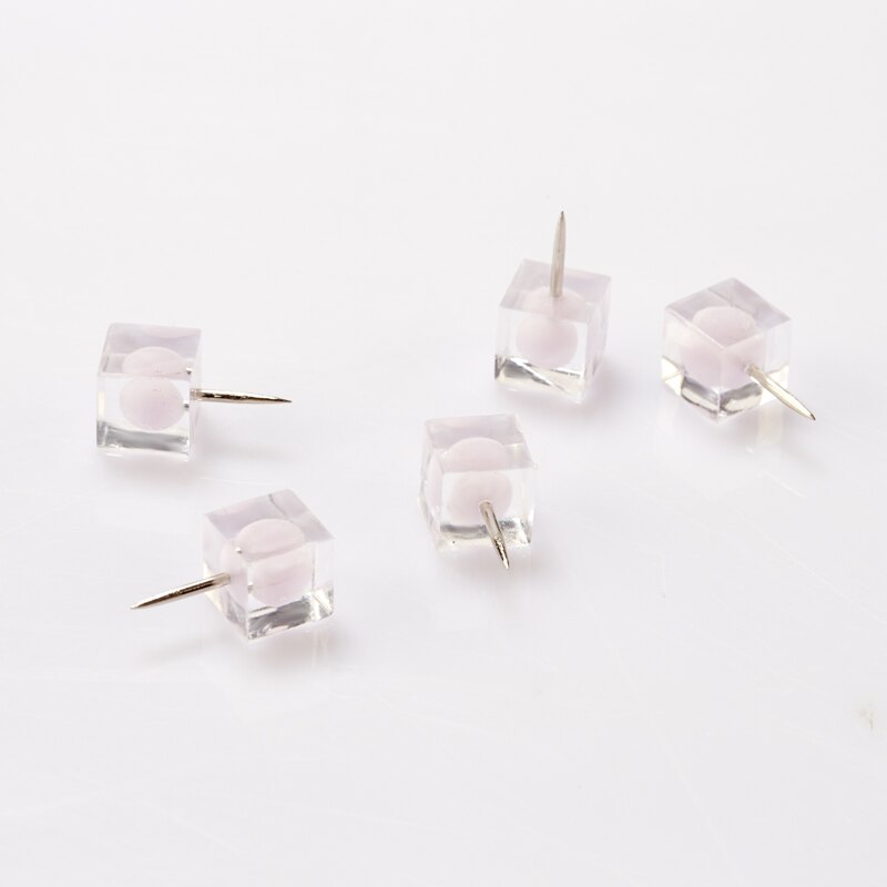 NEVER Square Push Pin Thumb Tack Message Board Pushpin 80PCS Color High