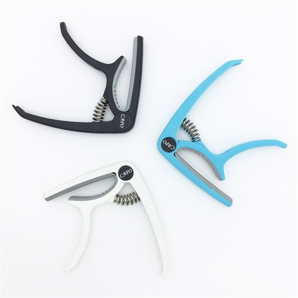 Gitar capo for 6- strengs akustisk klassisk gitar elektrisk gitar stemmeklemme musikkinstrument ukulele bassgitartilbehør