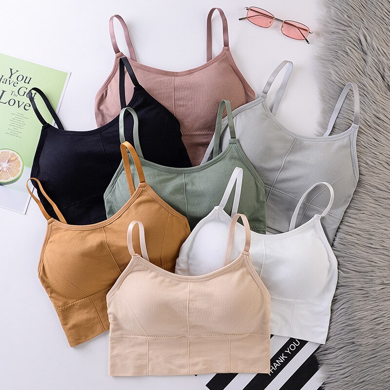 Sujetador deportivo transpirable para mujer, ropa interior antisudor a prueba de golpes, chaleco sin tirantes para Yoga, gimnasio atlético, correr, Fitness, última novedad H02