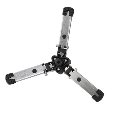 Hydraulic Universal Mini Three Feet Support Tripod Stand Base Monopod Stand for Monopod Ballhead with 3/8" screw