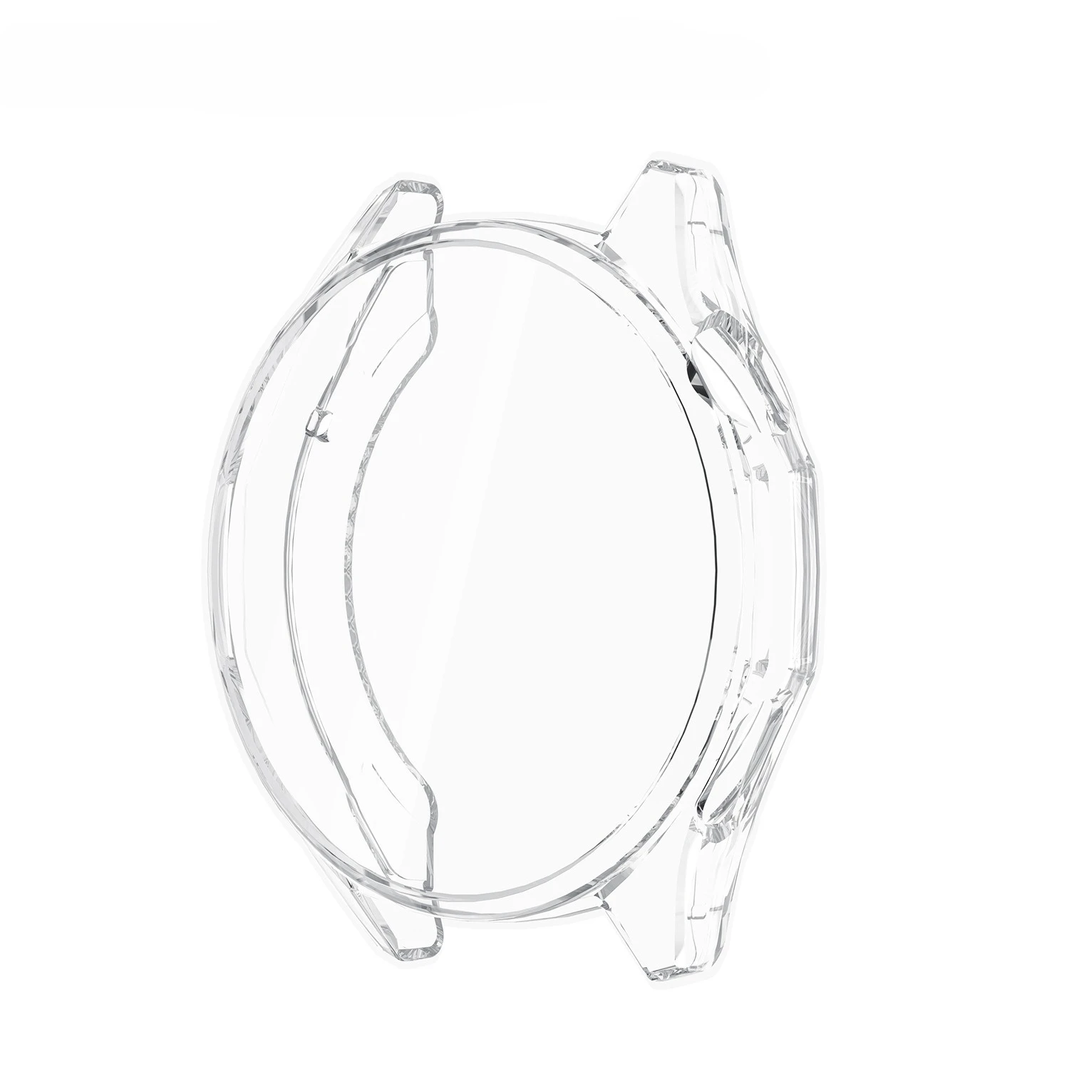 Weiche Silikon-Schutzhülle für Huawei Uhr GT6 41 46 mm Smartwatch Vollständige Abdeckung, stoßeitern Schutz für Huawei Uhr GT 6: 25 mm / transparent
